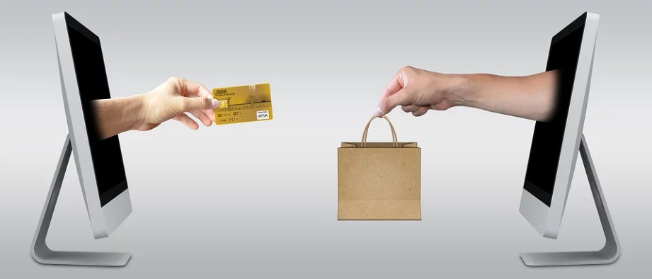 an illustration of online transactions