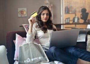 credit card laptop